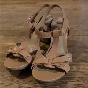 Clark’s heeled Sandal